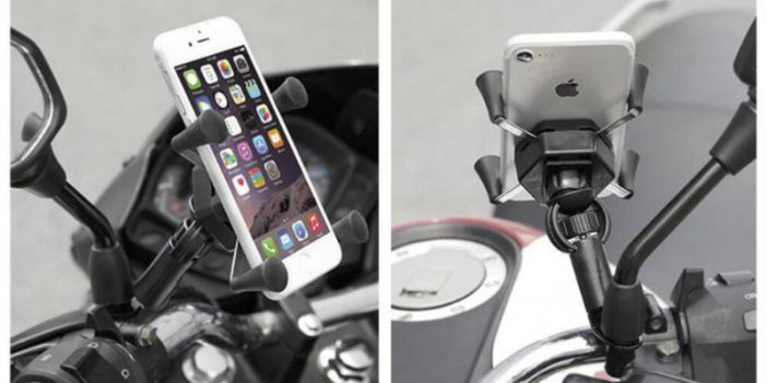 Motosikletler İçin Olmazsa Olmaz Aksesuar Telefon Tutucuları!
