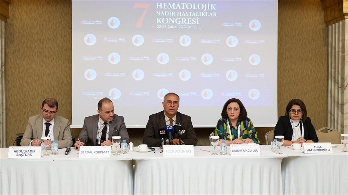 7. Hematolojik Nadir Hastalıklar Kongresi Kktc'de Düzenlendi