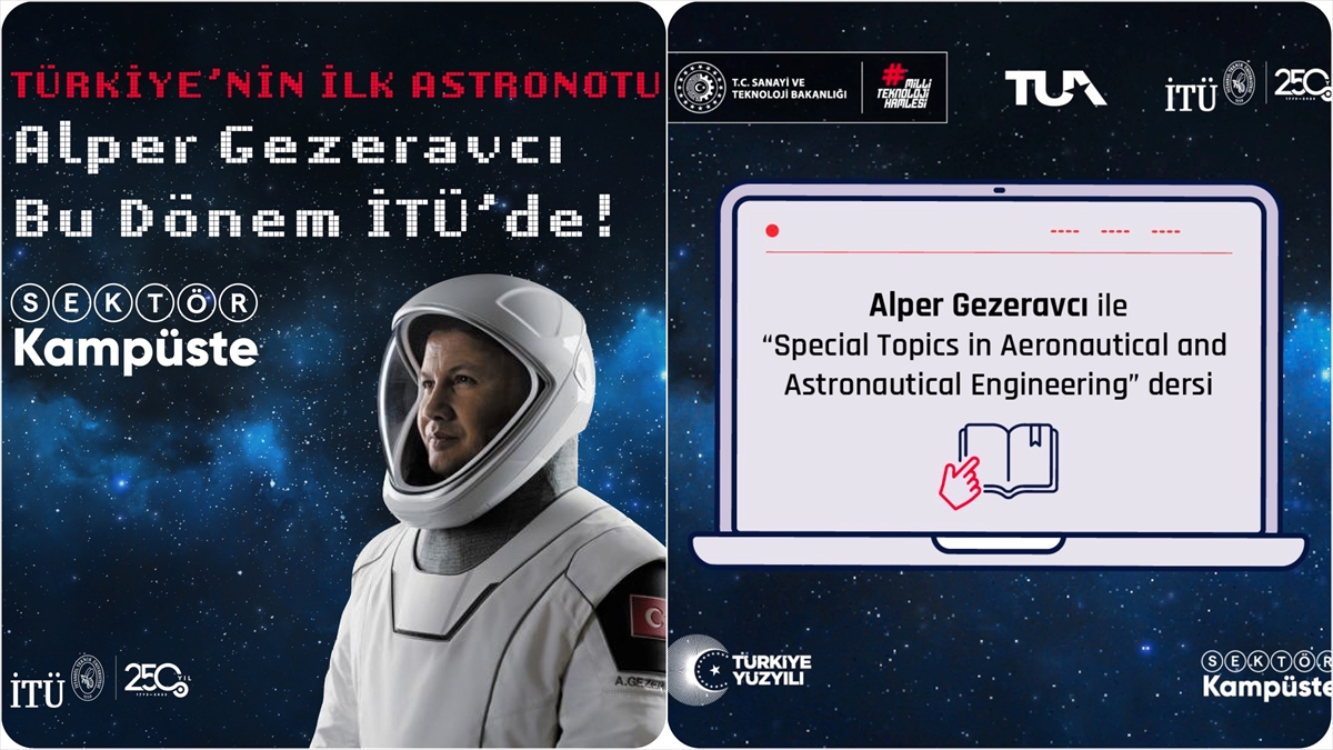 Astronot Alper Gezeravcı, İtü’de Ders Verecek