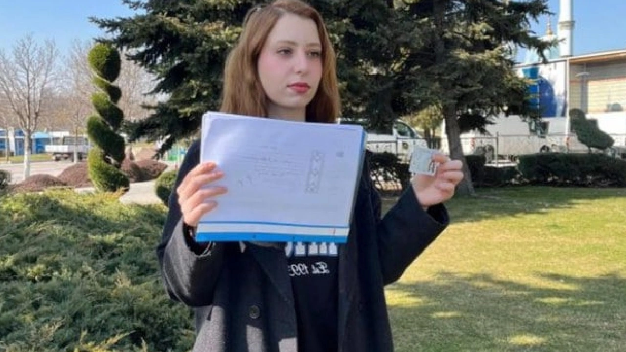 Ehliyet almak isterken şok oldu!