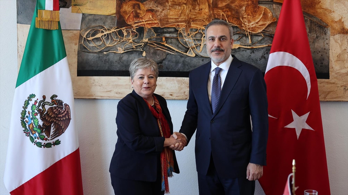 Dışişleri Bakanı Fidan, Meksikalı Mevkidaşı Ibarra İle Görüştü