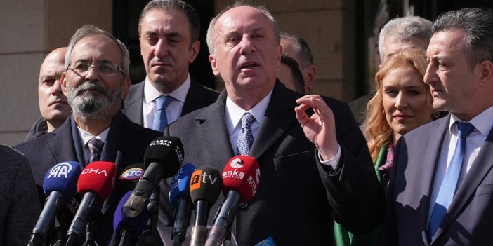 İnce'den YSK'ya: Tanımıyorum