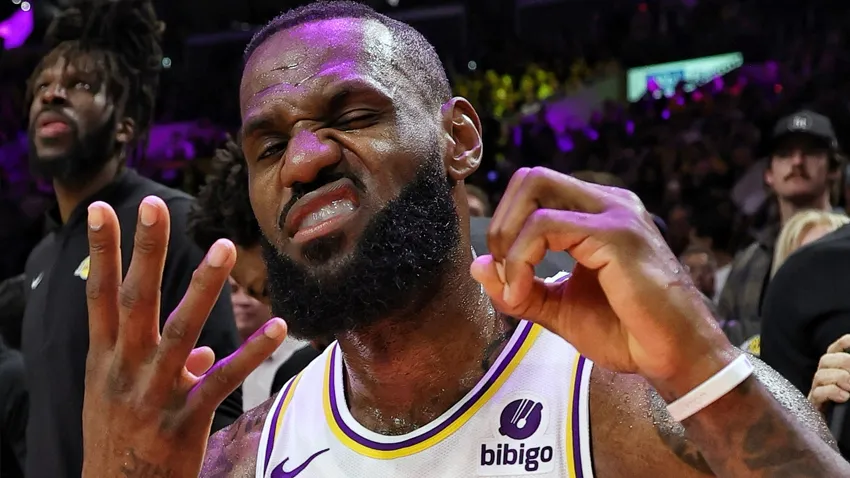 LeBron James, NBA tarihinde 40 bin sayıya ulaşan ilk isim oldu