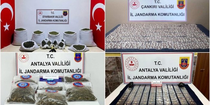 "narkoçelik-4" Operasyonlarında 1180 Kilogram Uyuşturucu Ele Geçirildi, 27 Kişi Yakalandı
