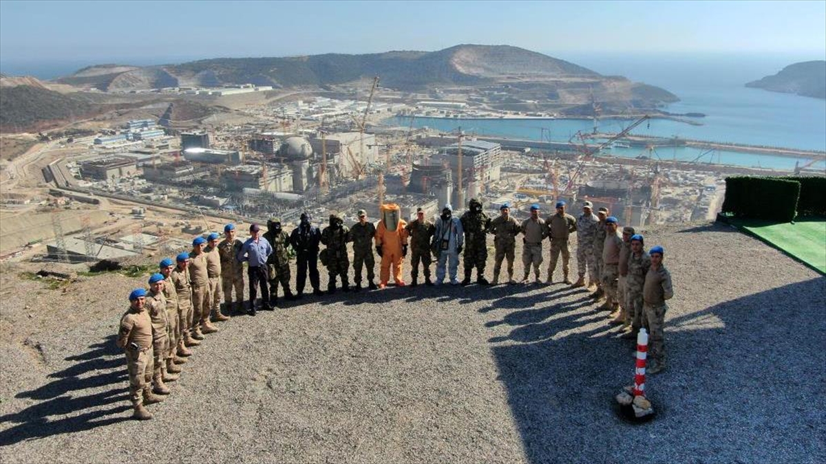Msb, Akkuyu Nükleer Güç Santrali'ni Korumakla Görevli Jandarma Personeline Eğitim Verildiğini Bildirdi