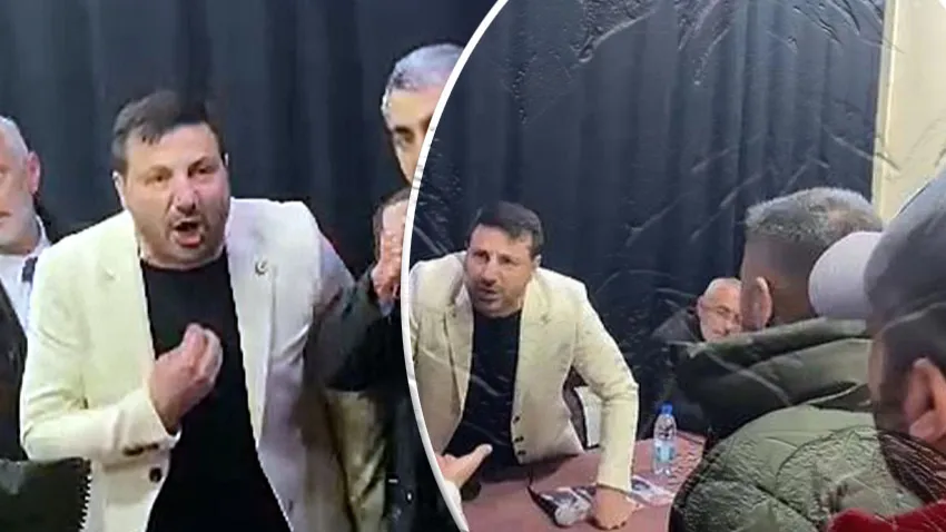 YRP Düzce Adayı Davut Güloğlu, vatandaşla tartıştı