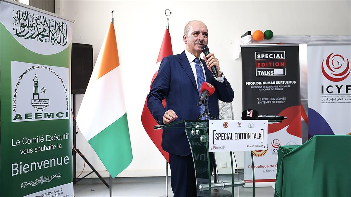 Tbmm Başkanı Kurtulmuş: İnsanlığın Hayrına Olan Sözü Söyleme Sırası Müslüman Dünyasına Ve Mazlum Milletlere Gelmiştir