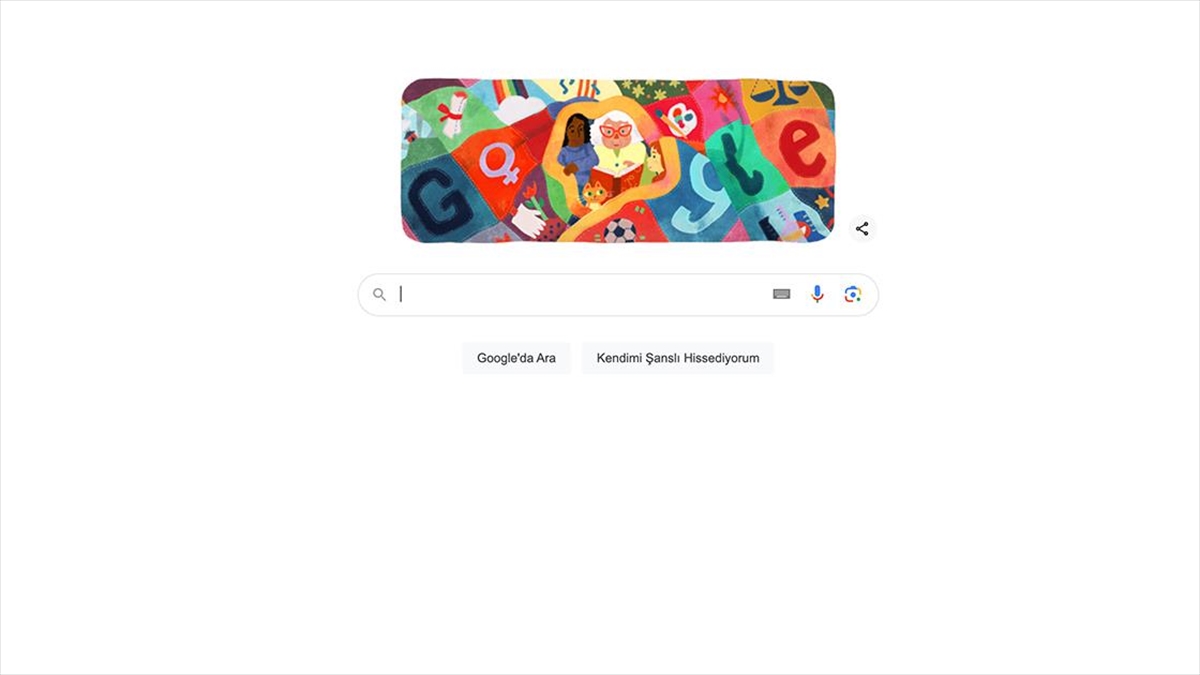 Google'dan Dünya Kadınlar Günü'ne Özel "doodle"