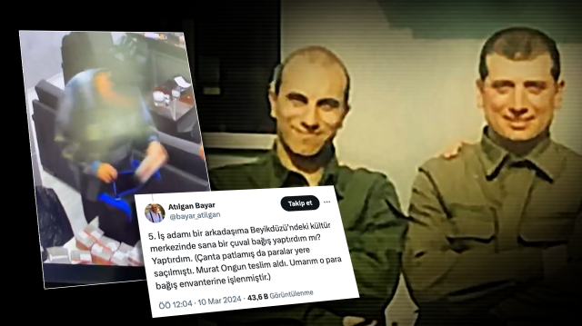 İmamoğlu'nun askerlik arkadaşı Atılgan Bayar'dan gündeme bomba gibi düşen iddia: Bir çuval parayı teslim aldı