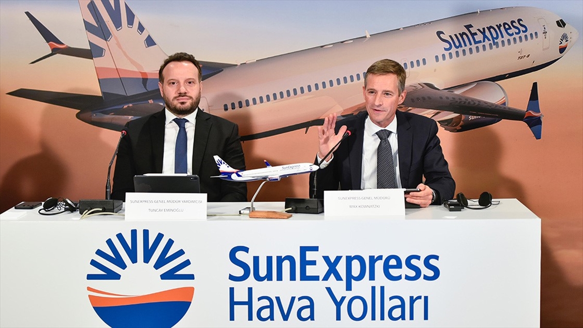 Sunexpress 2024'te 15 Milyon Yolcu Hedefliyor