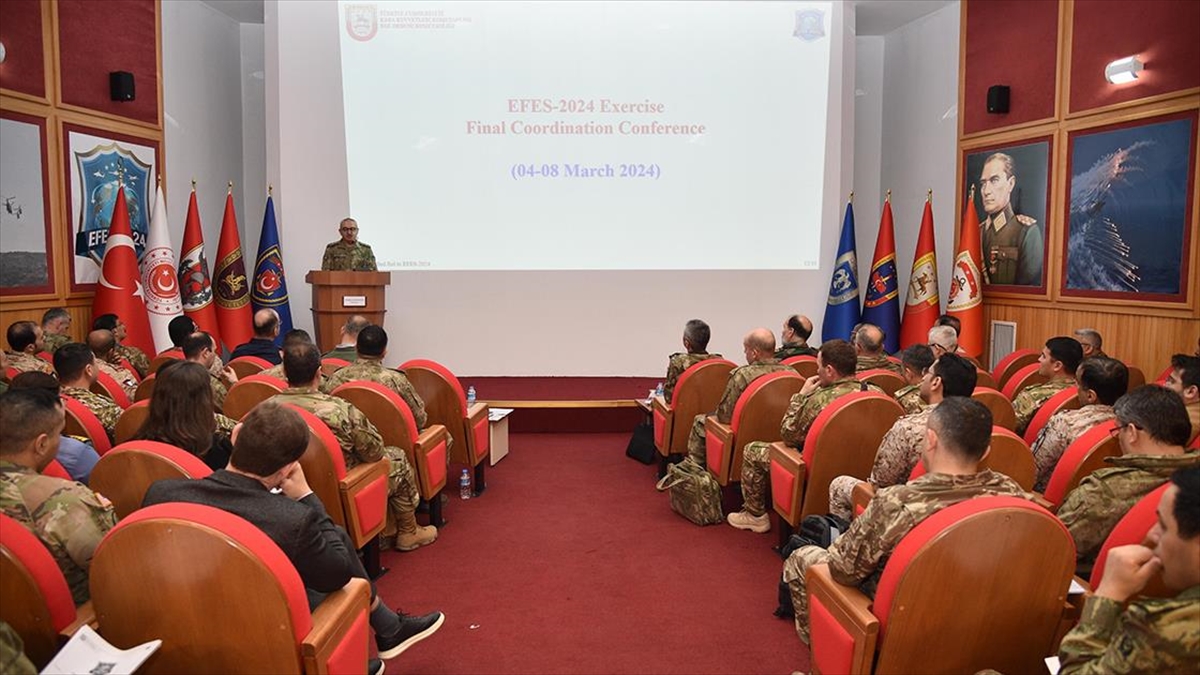 "efes-2024 Tatbikatı" Son Koordinasyon Toplantısı İzmir'de Yapıldı