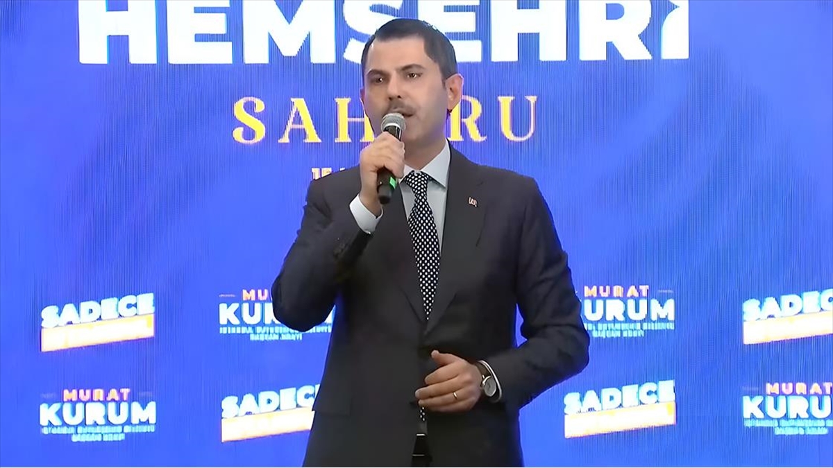 İbb Başkan Adayı Kurum: Bu Seçimde Bir Tarafta Liyakat Bir Tarafta Da Verdiği Vaatleri Unutan Anlayışı Oylayacağız