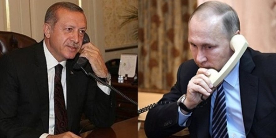 Cumhurbaşkanı Erdoğan, Rusya Lideri Putin İle Telefonda Görüştü