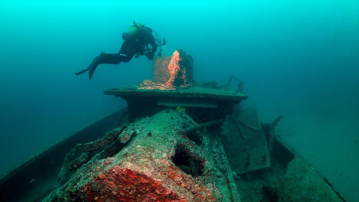 Gelibolu Tarihi Su Altı Parkı, Savaşın İzlerini Taşıyan Batıklarıyla Dalış Tutkunlarının Yeni Rotası Oldu