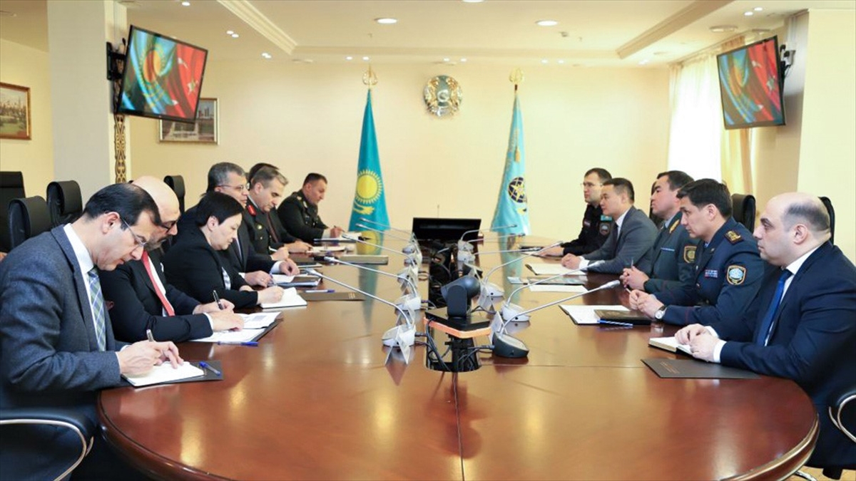 Kazakistan Ve Türkiye, Hazar Denizi'nde Güvenliğin Sağlanması Konusunda İşbirliğini Görüştü