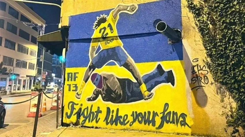 Osayi Samuel'in grafitisi neden silindi?