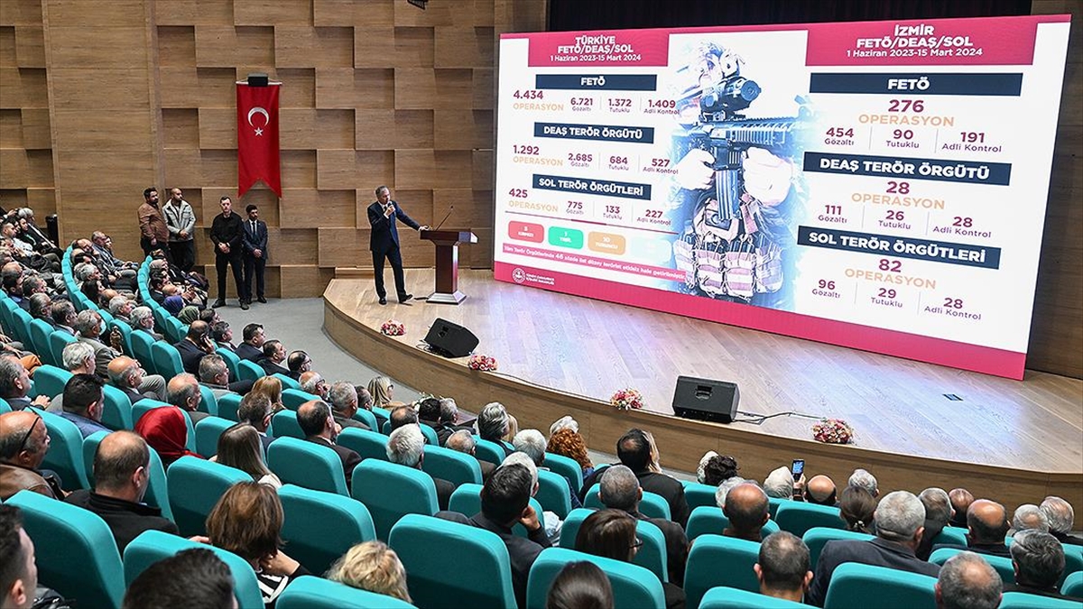 Bakan Yerlikaya: 10 Aylık Dönemimizde 830 Teröristi Etkisiz Hale Getirdik