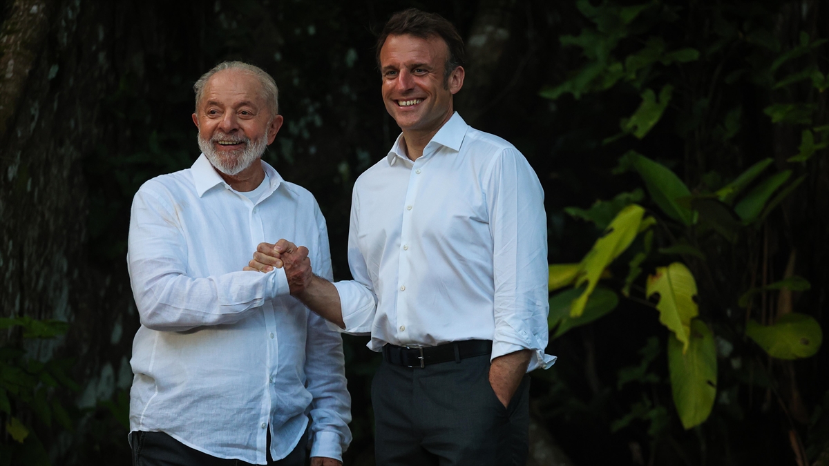 Fransa Cumhurbaşkanı Macron'un 3 Günlük Brezilya Ziyareti Başladı