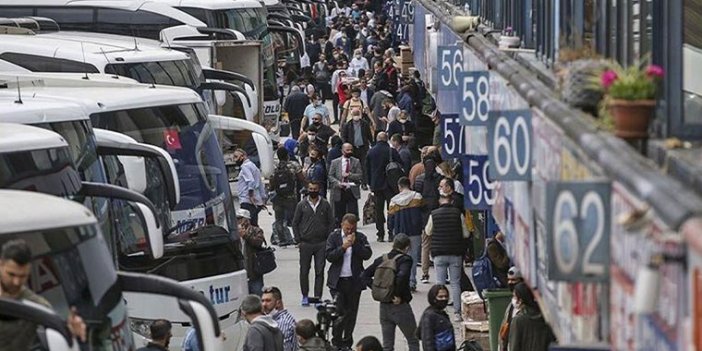 Otogarlarda seçim hareketliliği