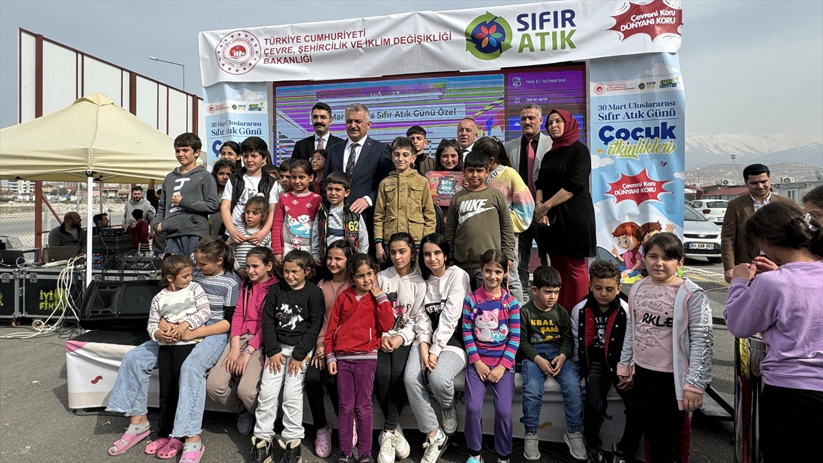 Malatya'da Konteyner Kentte Uluslararası Sıfır Atık Günü Etkinliği Yapıldı