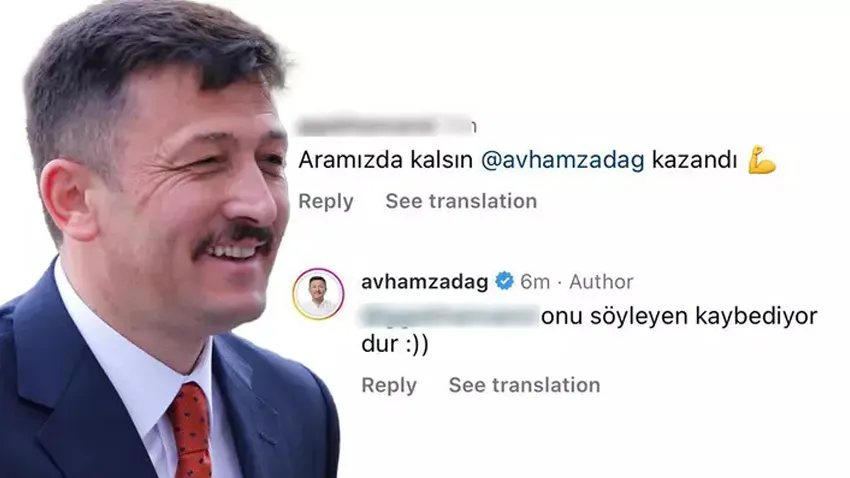 Hamza Dağ'ın sosyal medyadaki cevapları gündem oldu!