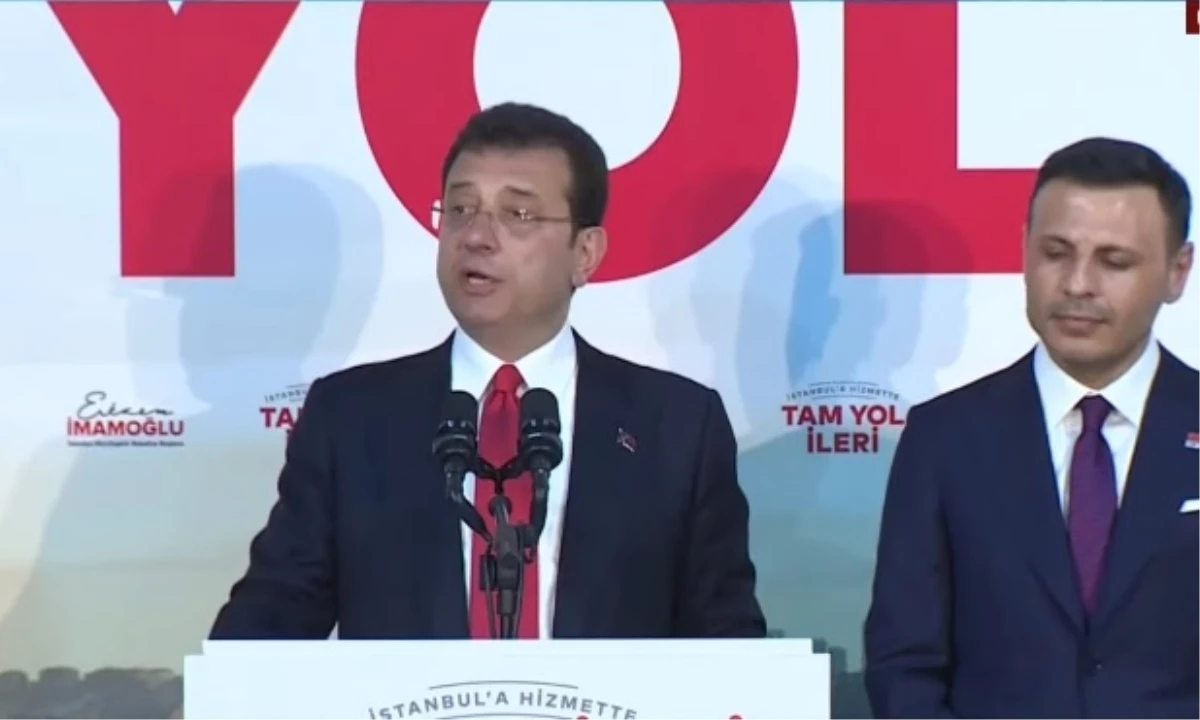İmamoğlu: 1 milyonun üzerinde farkla birinci konumdayız