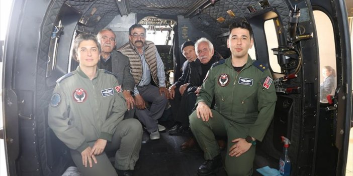 Merzifon 5. Ana Jet Üssü Kapılarını Huzurevi Sakinlerine Açtı