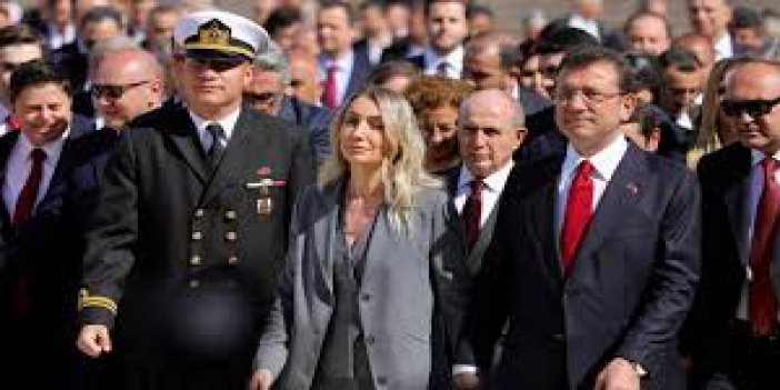 Anıtkabir'de İmamoğlu'na müdahale