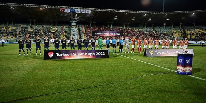 Yarıda Kalan Süper Kupa Maçı Tarihe Geçti