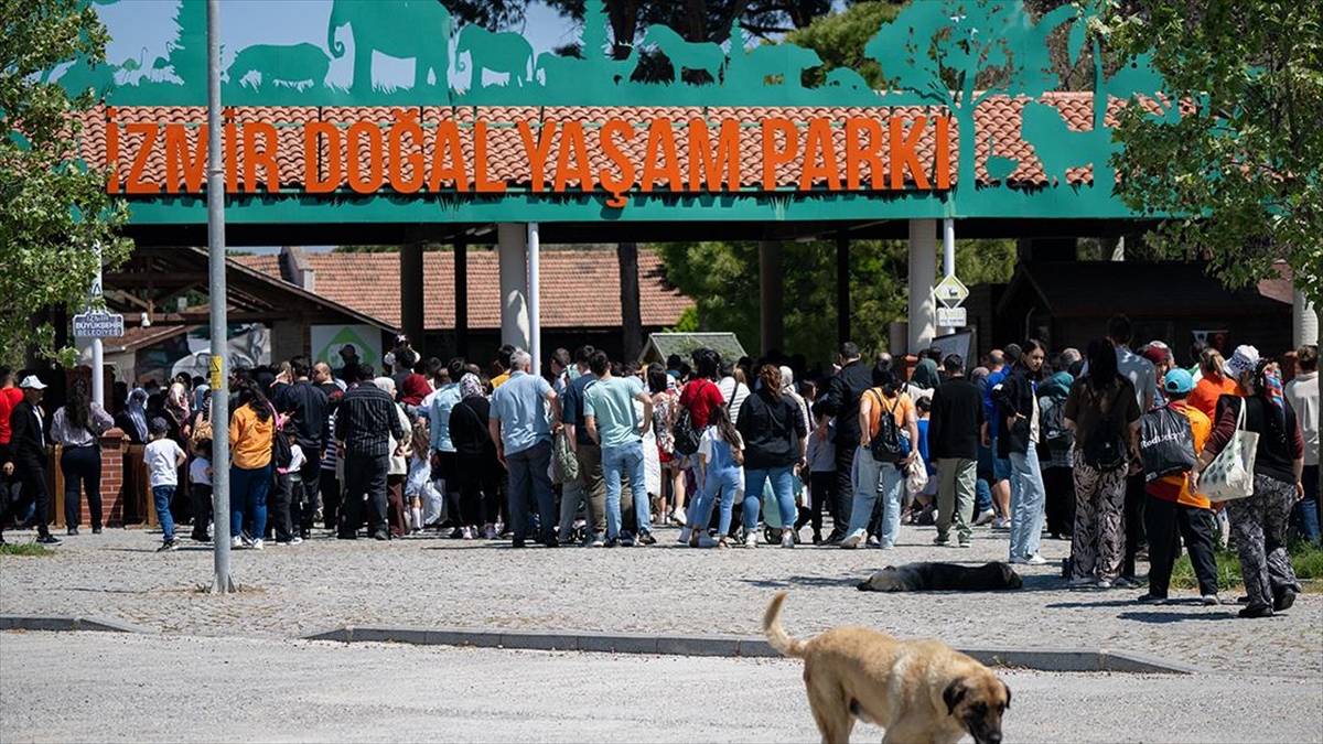 İzmir Doğal Yaşam Parkı'nı Tatilde 150 Bin Kişi Ziyaret Etti