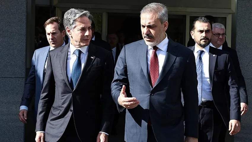 Bakan Fidan'dan diplomasi trafiği