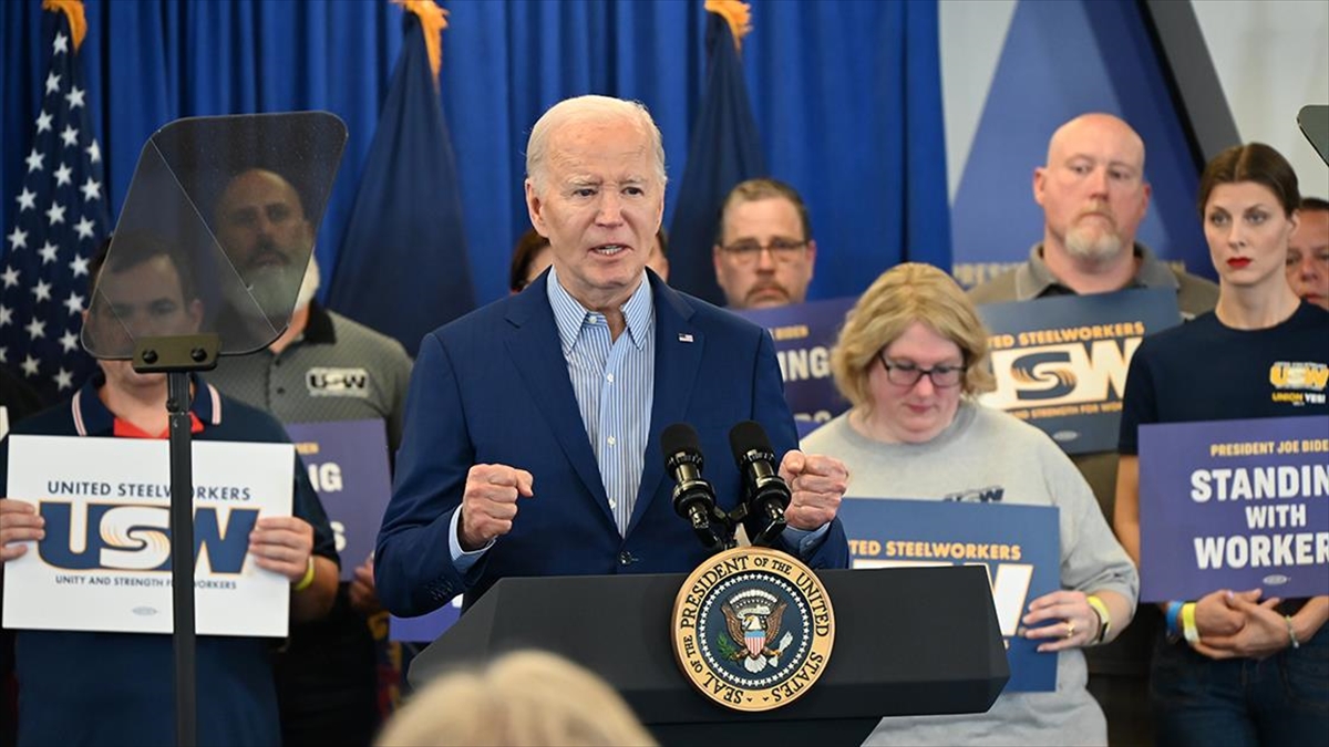 Biden'a Pittsburgh'da Gazze Protestosu