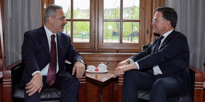 Dışişleri Bakanı Fidan, Hollanda Başbakanı Rutte İle Görüştü