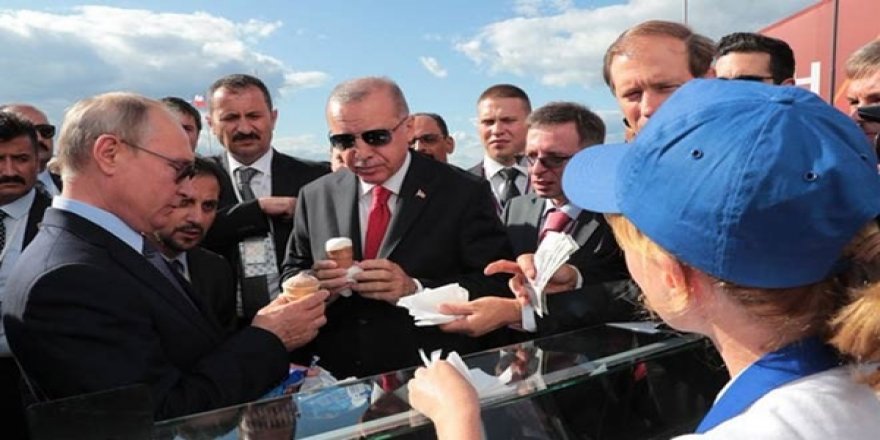 Erdoğan, Putin’e Dondurma Ismarlattı: Benim Parayı da Veriyorsun Değil mi?