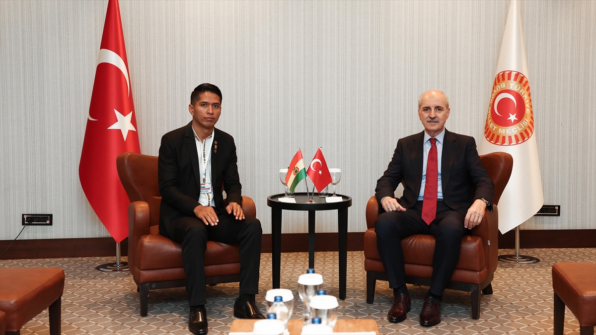 Kurtulmuş, Bolivya Senato Başkanı Rodriguez İle Görüştü