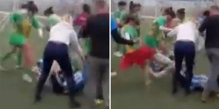 Kadın Futbol Ligi'nde tekmeler havada uçuştu