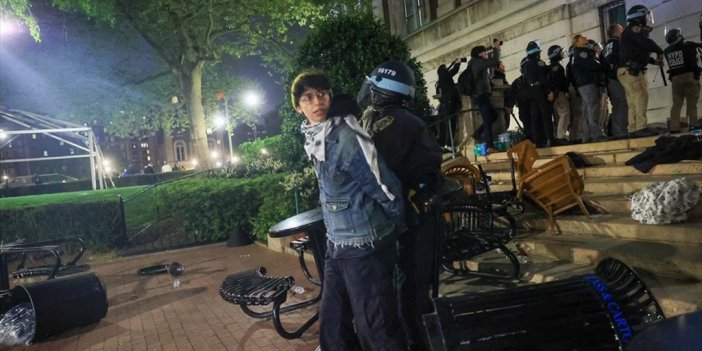 Sadece Abd'de 2 Bin 200 Kişinin Gözaltına Alındığı Filistin'e Destek Gösterileri Dünya Çapında Yayılıyor