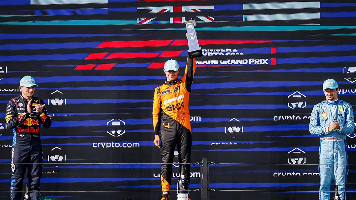 F1 Miami Grand Prix'sini Lando Norris Kazandı
