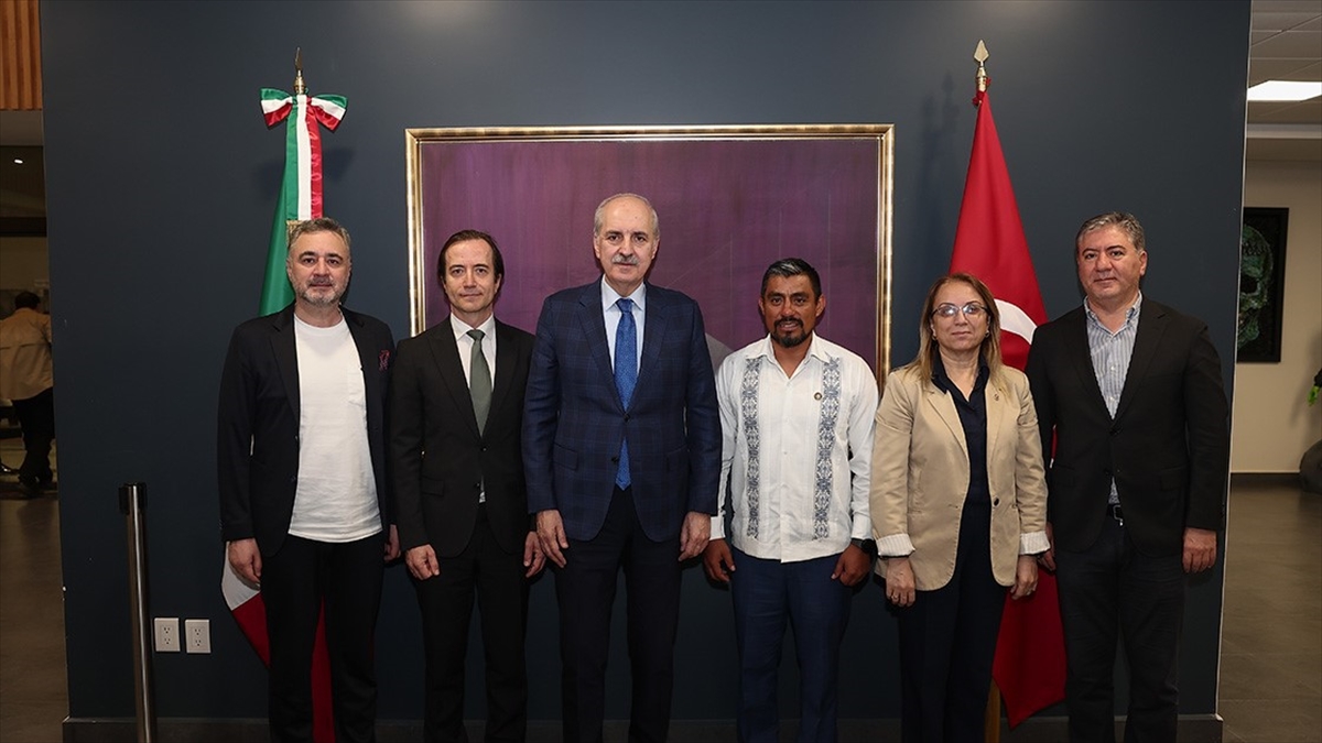 Tbmm Başkanı Kurtulmuş, Meksika’da