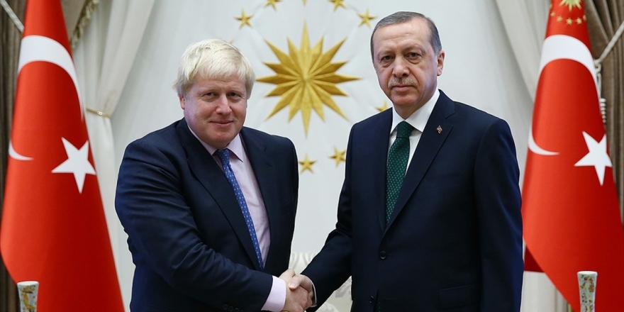 Cumhurbaşkanı Erdoğan İle Boris Johnson Telefonda Görüştü