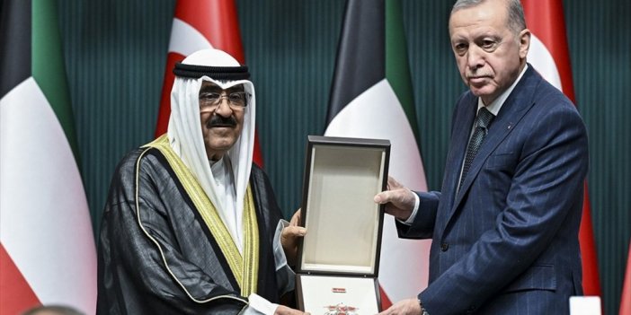Kuveyt Emiri Sabah'tan, Cumhurbaşkanı Erdoğan'ın Tevcih Ettiği "devlet Nişanı" İçin Teşekkür