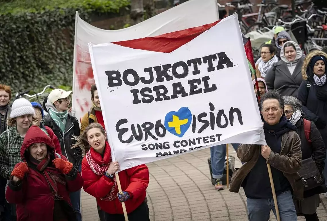 Eurovision'da İsrailli şarkıcıya protesto