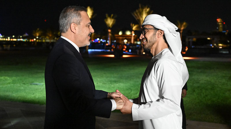 Hakan Fidan BAE’de: Mevkidaşıyla görüştü