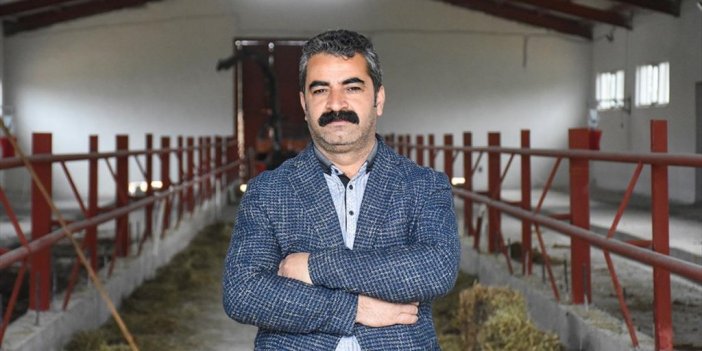 Baba Mesleği Besiciliği Devlet Desteğiyle Kurduğu Modern Tesiste Sürdürüyor