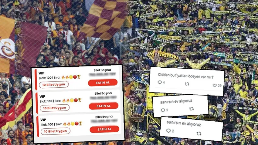 Derbi biletleri karaborsaya düştü!