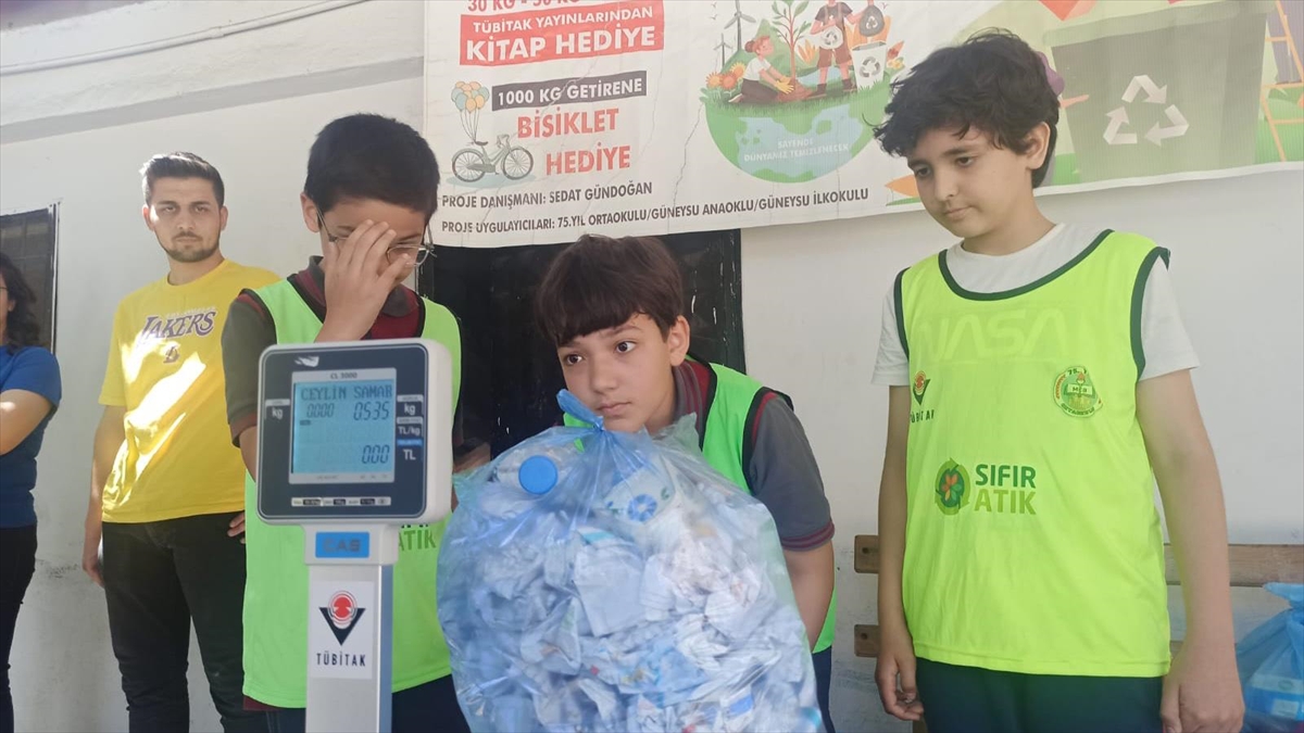 Osmaniye'de Öğrenciler 30 Ton Atığı Geri Dönüşüme Kazandırdı