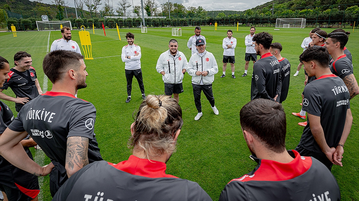 A Milli Futbol Takımı, Euro 2024 Hazırlıklarını Sürdürdü