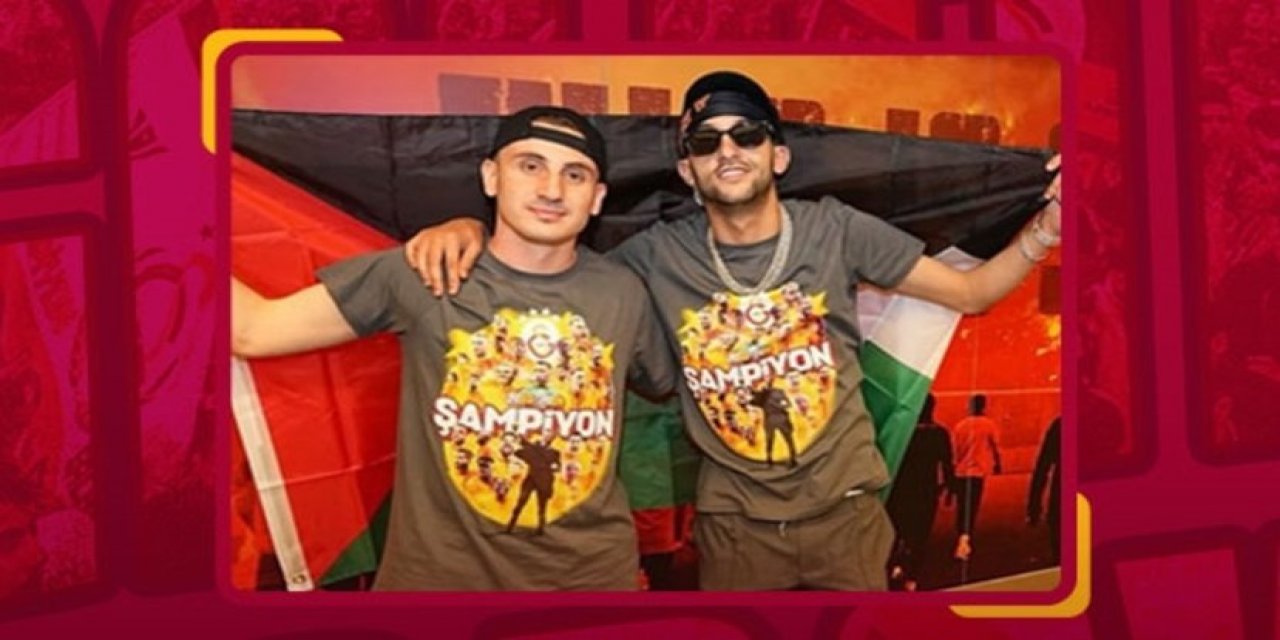 Kerem Aktürkoğlu ve Hakim Ziyech'ten Filistin'e destek