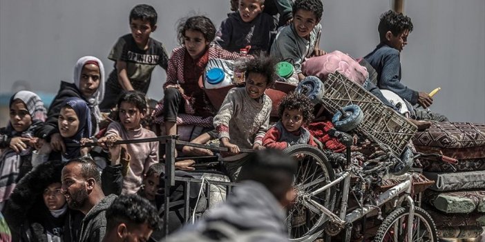 Bm: Refah'ta Son 3 Haftada 1 Milyon Filistinli Yerinden Edildi