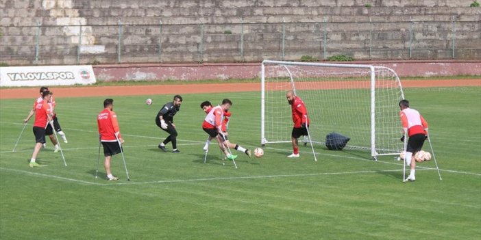 Ampute Milliler Fransa'dan Kupayla Dönüp Ay-yıldızlılara Moral Kaynağı Olmayı Hedefliyor